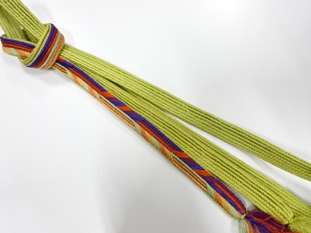 正絹　手組帯締め